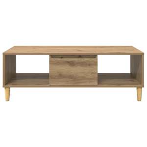 Konferenční stolek Artisanový dub 102 x 55 x 35 cm - obrázek 6