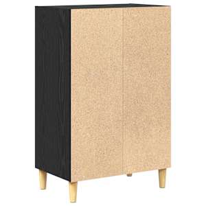 Servírovací skříň Černý dub 57 x 35 x 89.5 cm kompozitní dřevo - obrázek 7
