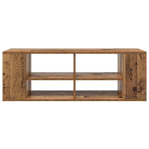 Sestava TV skříněk Nástěnný Staré dřevo 102 x 35 x 35 cm - obrázek 5