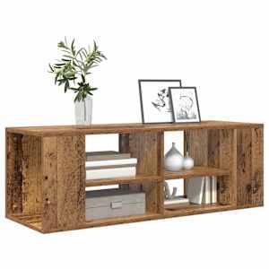 Sestava TV skříněk Nástěnný Staré dřevo 102 x 35 x 35 cm - obrázek 3