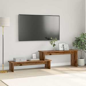Komplet TV omaric Star les 180 x 30 x 43 cm Konstruiran les