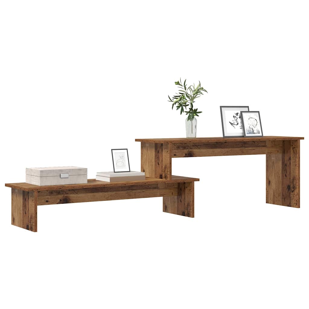 vidaXL TV-kast Oud hout 180 x 30 x 43 cm Bewerkt hout
