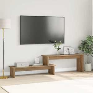 Komplet TV omaric Umetni hrast 180,5 x 30 x 43 cm