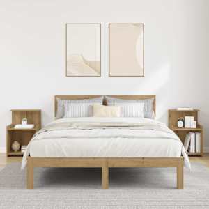 Noční skříňka 2 ks Artisanový dub 40 x 35 x 60 cm - obrázek 1