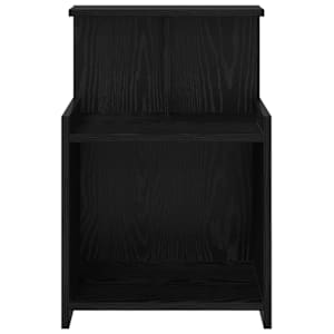 Noční skříňka 2 pcs Černý dub 40 x 35 x 60 cm kompozitní dřevo - obrázek 6