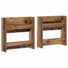 vidaXL Kinga kapp 2 tk 60 x 18 x 60 cm Tehispuit Vana puit