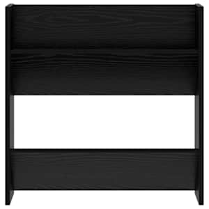 Skříň na obuv 2 pcs Černý dub 60 x 18 x 60 cm kompozitní dřevo - obrázek 6