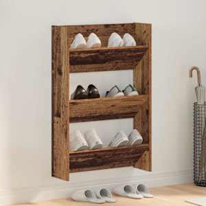 Omara za čevlje Star les 60 x 18 x 90 cm Konstruiran les