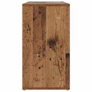 Lavička na boty Staré dřevo 103 x 30 x 54,5 cm kompozitní dřevo - obrázek 6