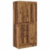 vidaXL Garderoobikapp Vana puit 82,5 x 51,5 x 180 cm Tehispuit