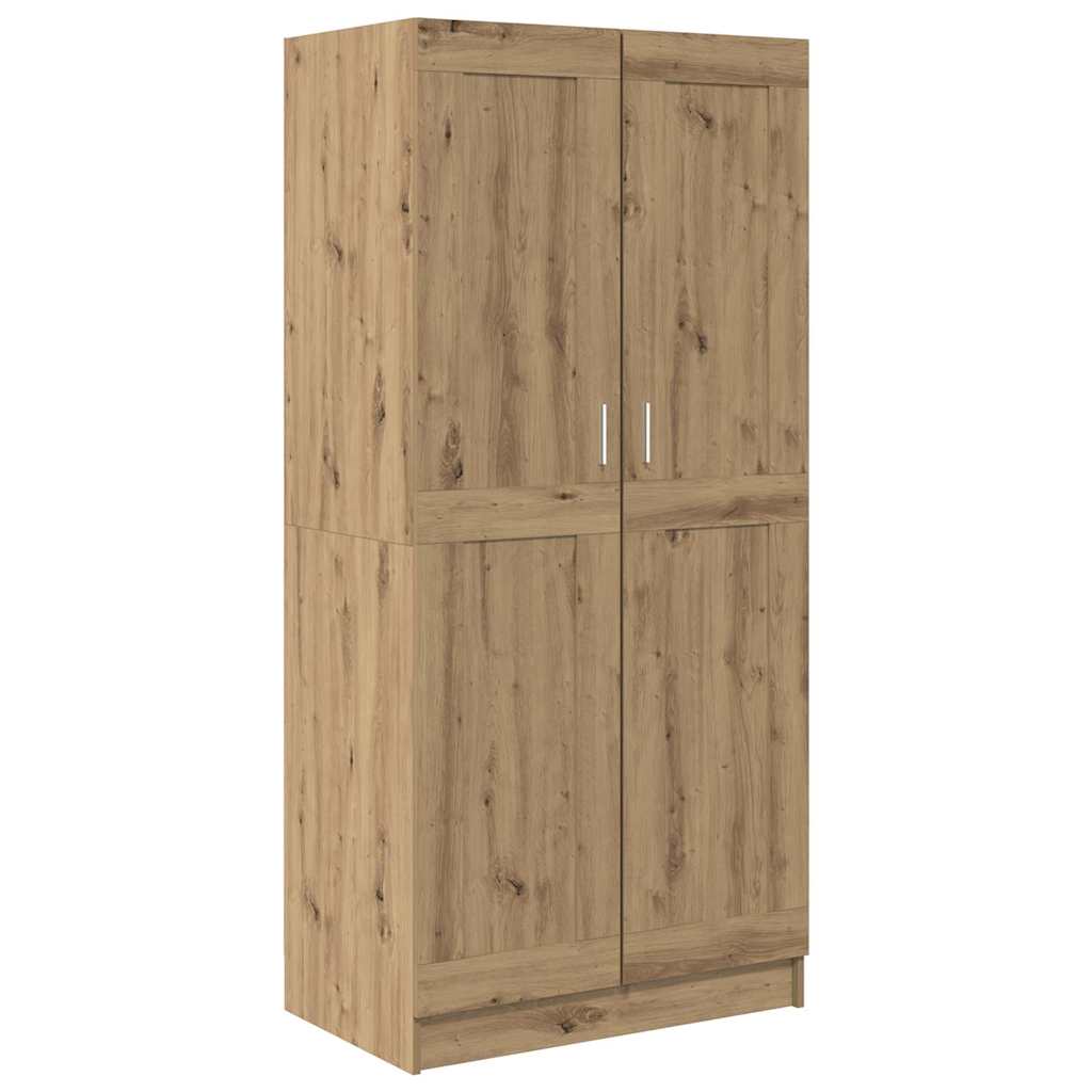 Vaatekaappi artisian oak 82.5 x 51.5 x 180 cm Tekninen puu