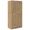 vidaXL Garderoobikapp Artisani tamme 82,5 x 51,5 x 180 cm Tehispuit