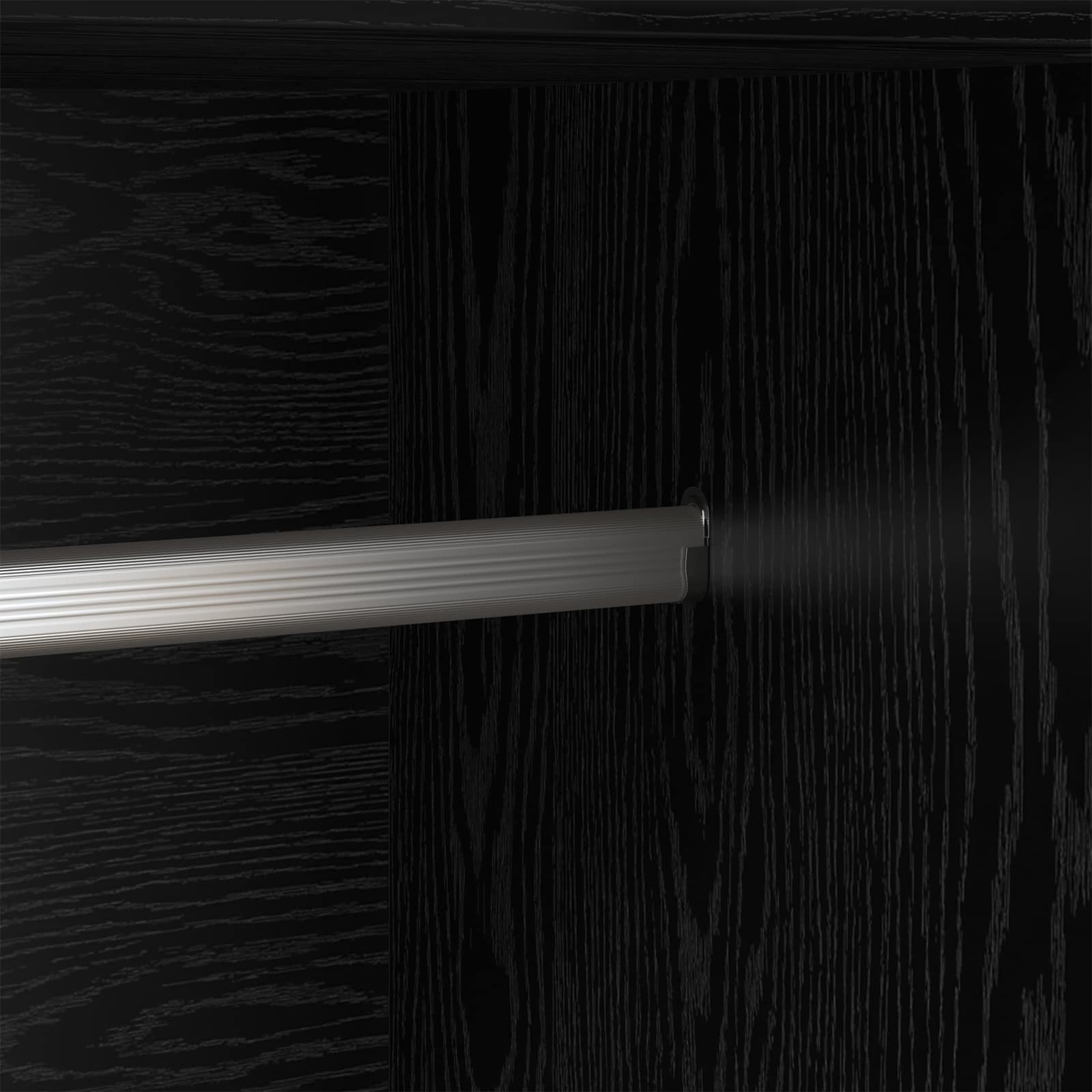 Garderoobikapp uksega Must tamm 82,5 x 51,5 x 180 cm Tehispuit 10 Kõik vajalik sinu aeda ja koju! Garderoobikapp uksega Must tamm 82,5 x 51,5 x 180 cm Tehispuit - Image 10