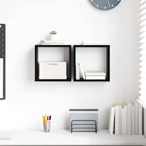 Stenske police s polico Črna Orehovina Konstruiran les