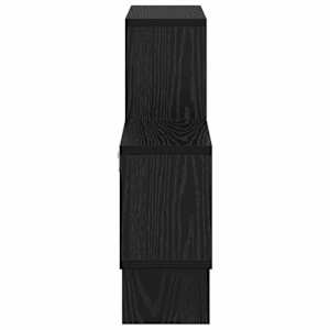 Nástěnná polička Černý dub 82 x 15 x 51 cm Kompozitní dřevo - obrázek 6
