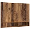 vidaXL Telerikapi komplekt 120 x 23,5 x 90 cm Vana puit Tehispuit