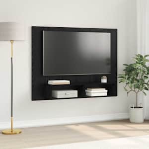 Sestava TV skříněk Nástěnný Černý dub 120 x 23,5 x 90 cm