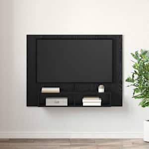 Sestava TV skříněk Nástěnný Černý dub 120 x 23,5 x 90 cm - obrázek 4
