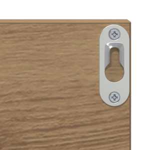 Nástěnná polička Nástěnná montáž 2 pcs Artisanový dub - obrázek 10