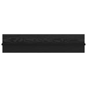 Nástěnná polička s policí 2 pcs Černý dub 80 x 11,5 x 18 cm - obrázek 6
