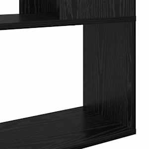 Sestava TV skříněk 80 x 24 x 125 cm Černá Kompozitní dřevo - obrázek 8