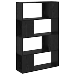 Sestava TV skříněk 80 x 24 x 125 cm Černá Kompozitní dřevo - obrázek 2
