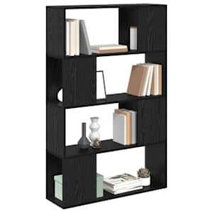 Sestava TV skříněk 80 x 24 x 125 cm Černá Kompozitní dřevo - obrázek 3