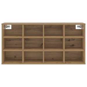Skříň na obuv 103 x 30 x 51 cm Kompozitní dřevo Artisanový dub - obrázek 5