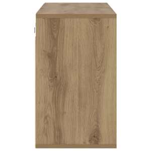 Skříň na obuv 103 x 30 x 51 cm Kompozitní dřevo Artisanový dub - obrázek 6