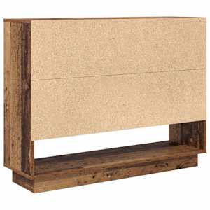 Servírovací skříň Staré dřevo 97 x 29 x 75 cm Kompozitní dřevo - obrázek 8