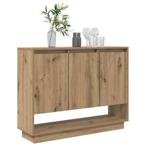 Servírovací skříň Artisanový dub 97 x 29 x 75 cm - obrázek 3
