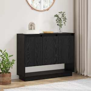 Servírovací skříň Černý dub 97 x 29 x 75 cm Kompozitní dřevo