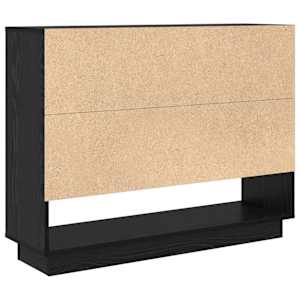 Servírovací skříň Černý dub 97 x 29 x 75 cm Kompozitní dřevo - obrázek 8