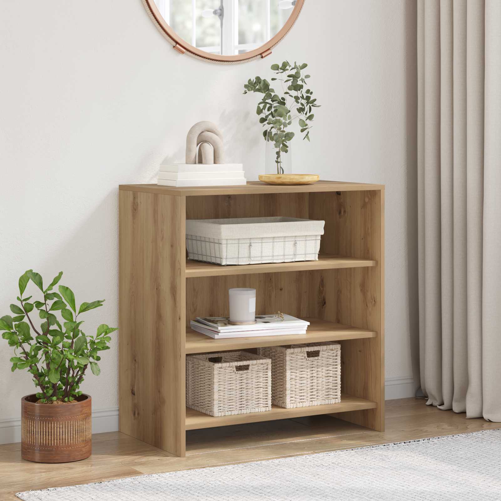 vidaXL Bufet Maro 70 x 41 x 75 cm Lemn compozit