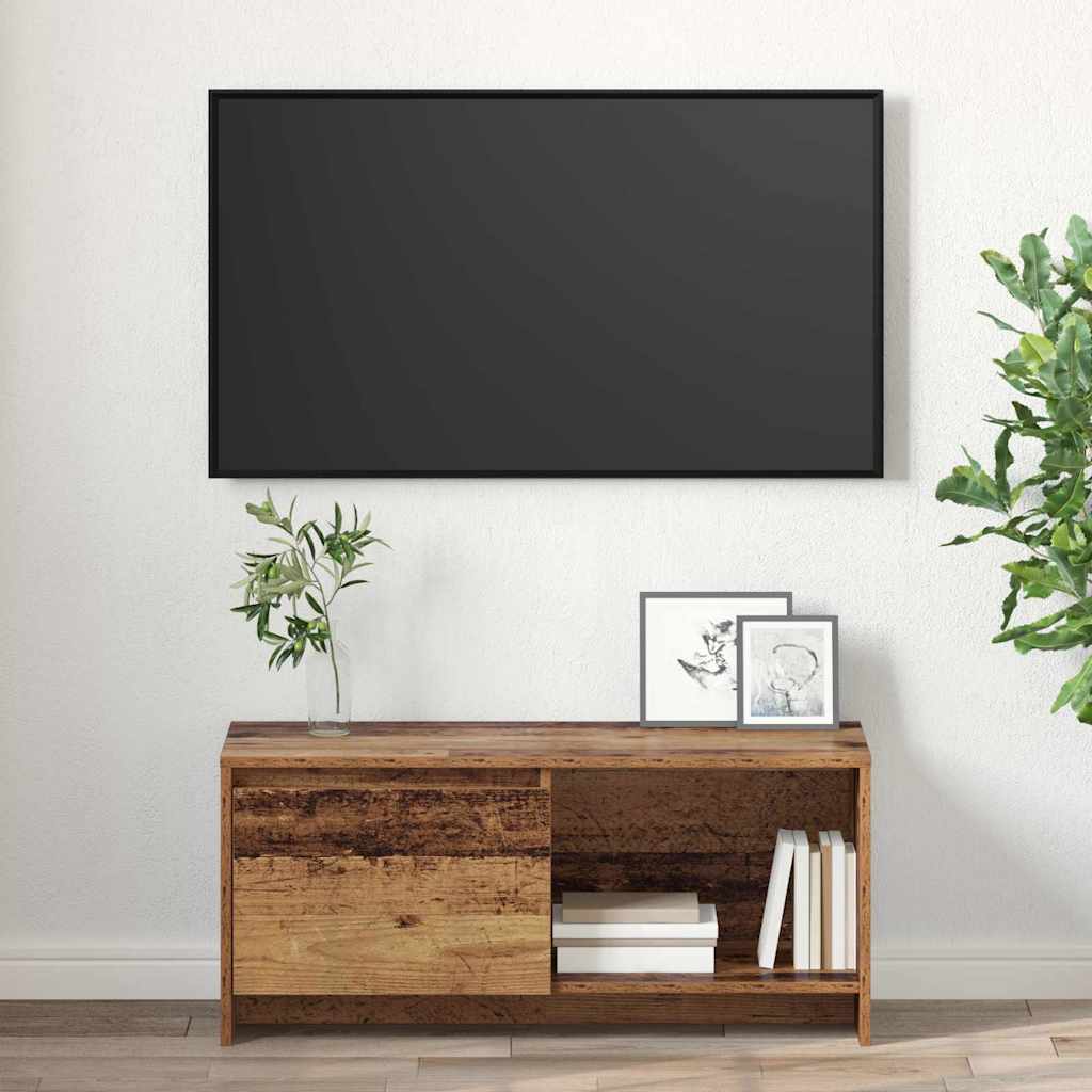 Mueble para TV de aglomerado Multicolor 90 x 35 x 40 cm Mesa Mesón vidaXL - Imagen 39 de 89