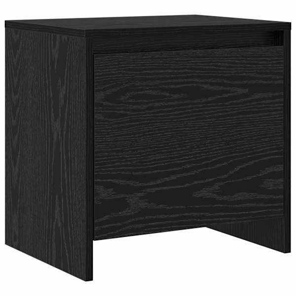 vidaXL &Ouml;&ouml;lambi kapp Must tamm 45 x 34 x 44,5 cm Tehispuit