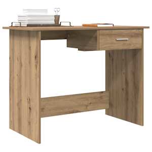 Stůl Artisanový dub kompozitní dřevo 100 x 50 x 76 cm - obrázek 3