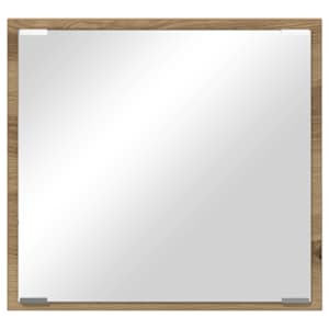 LED koupelnové zrcadlo Artisanový dub 40 x 37 x 8.5 cm - obrázek 5