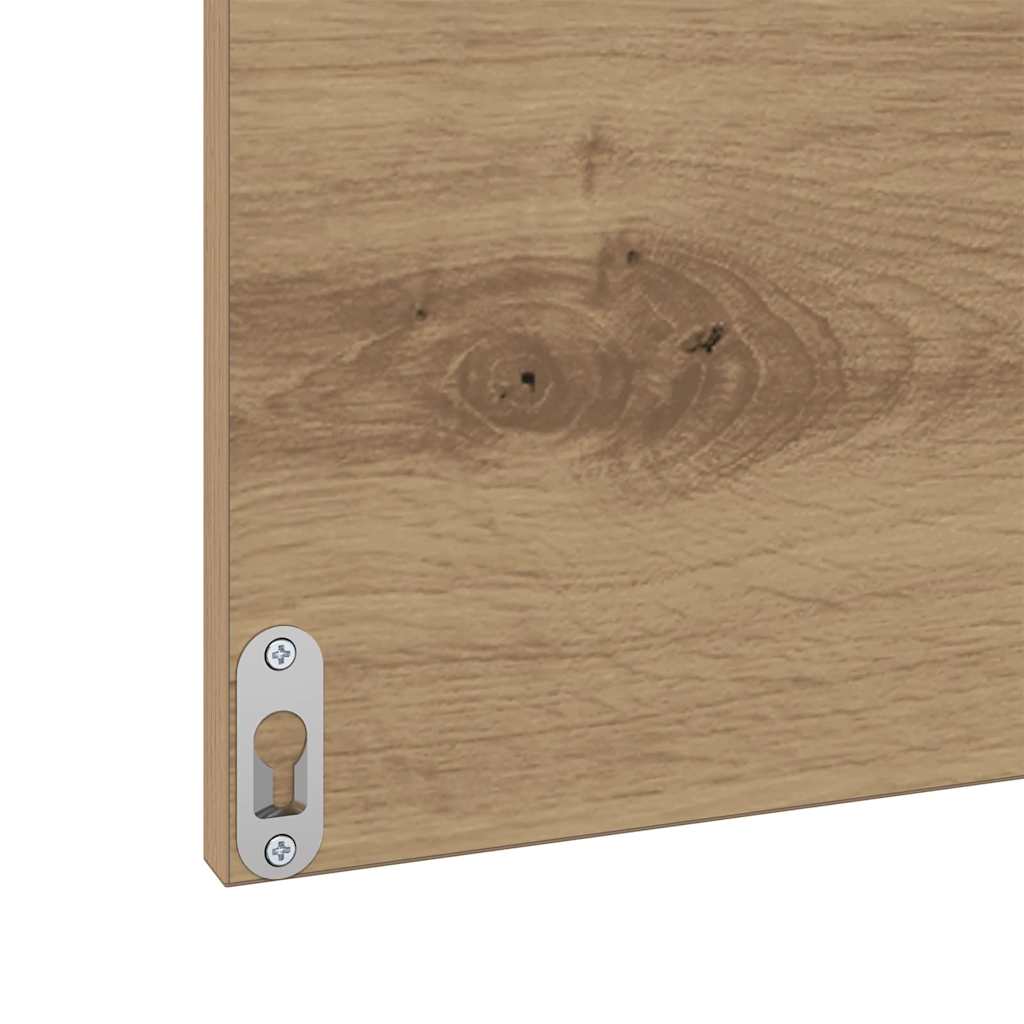Sada koupelnového nábytku se zásuvkou 2 pcs Artisanový dub - obrázek 14
