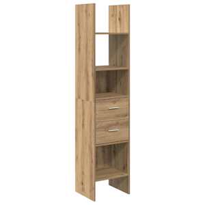 vidaXL Raamaturiiul 2 tasandit 40 x 35 x 180 cm Tehispuit k&auml;sit&ouml;&ouml;tamm