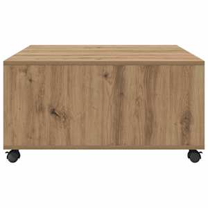 Konferenční stolek Artisanový dub 75 x 75 x 38 cm - obrázek 6