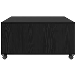 Konferenční stolek Černý dub 75 x 75 x 38 cm kompozitní dřevo - obrázek 6