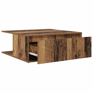 Konferenční stolek Staré dřevo 80 x 80 x 31 cm Kompozitní dřevo - obrázek 5