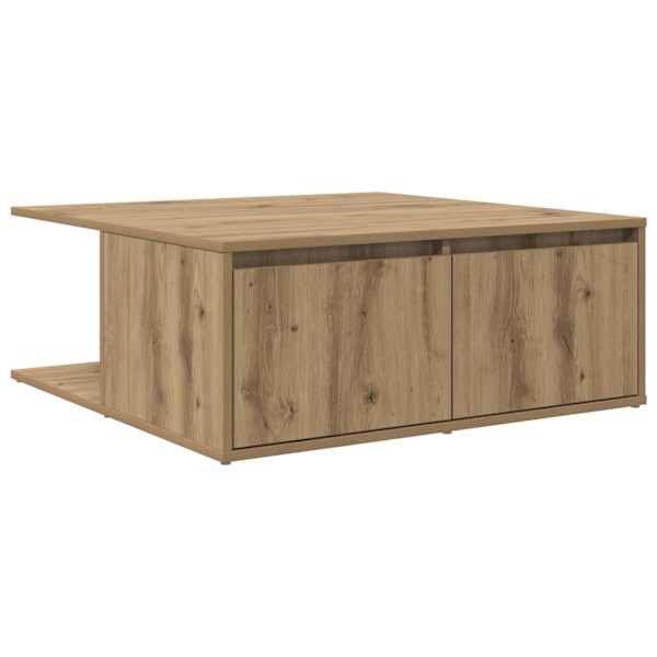 vidaXL Kohvilaud k&auml;sit&ouml;&ouml;tamm 80 x 80 x 31 cm Tehispuit