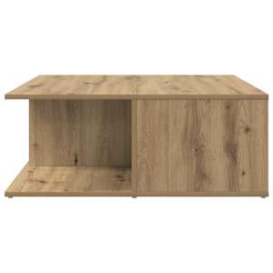 Konferenční stolek dub artisan 80 x 80 x 31 cm Kompozitní dřevo - obrázek 7