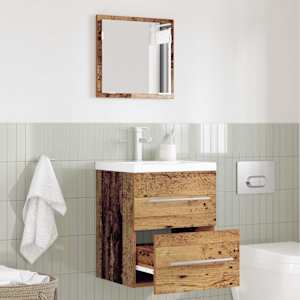 Komplet pohištva za kopalnico Rjava 41 x 38,5 x 48 cm