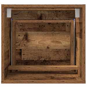 Koupelnová skříň Staré dřevo 41 x 38,5 x 45 cm kompozitní dřevo - obrázek 11