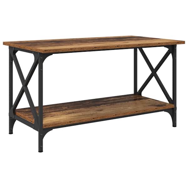 vidaXL Kohvilaud Vana puit 80 x 45 x 45.5 cm Tehispuit