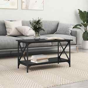 Klubska miza Črni hrast 80 x 45 x 45.5 cm Konstruiran les