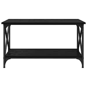 Konferenční stolek Černý dub 80 x 45 x 45.5 cm Kompozitní dřevo - obrázek 5
